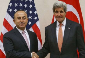 Kerry, Cavusoglu discuss situation in Aleppo over phone 